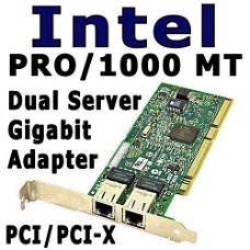 Intel PRO/1000 MT Dual-Port PCI PCI-X Server Adapter | ESXi