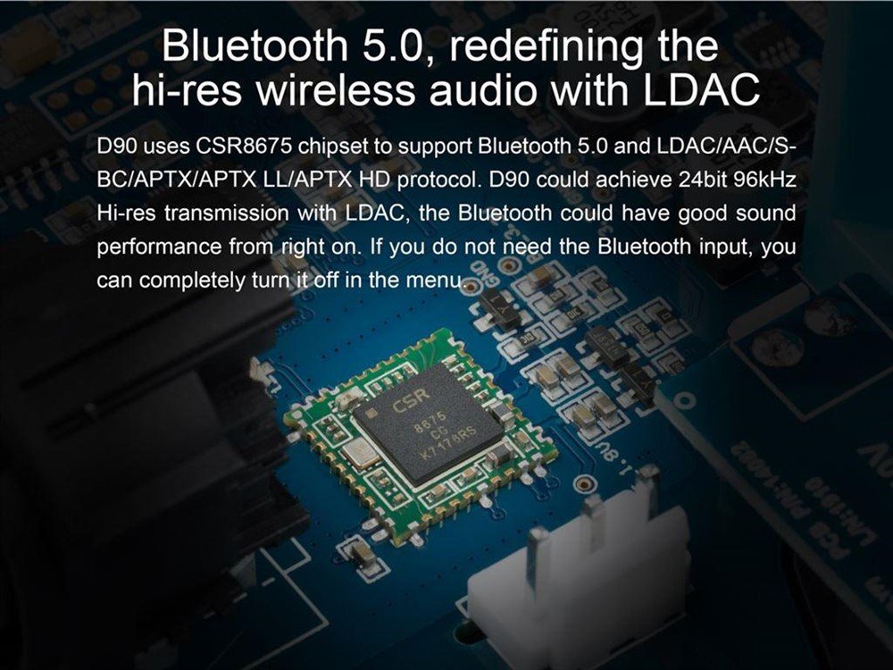 TOPPING D90 MQA Balanced DAC AK4499 XMOS XU216 I2S 32bit 768 - Afbeelding 5