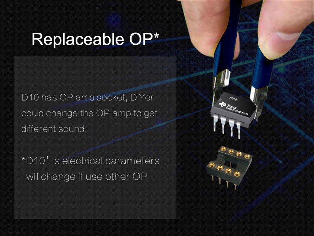 TOPPING D10 USB DAC 32bit/384kHz DSD 256 XMOS U208 - Afbeelding 6