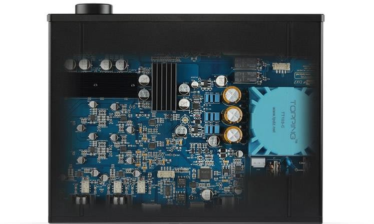 TOPPING DX7S 2x ES9038K2M DAC / PreampDSD 32bit / 384kHz - Afbeelding 3