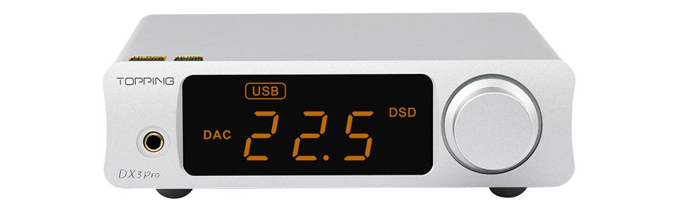 TOPPING DX3 PRO V2 DAC 2x AK4493EQ PRE AMP 24 bits - nr. 1