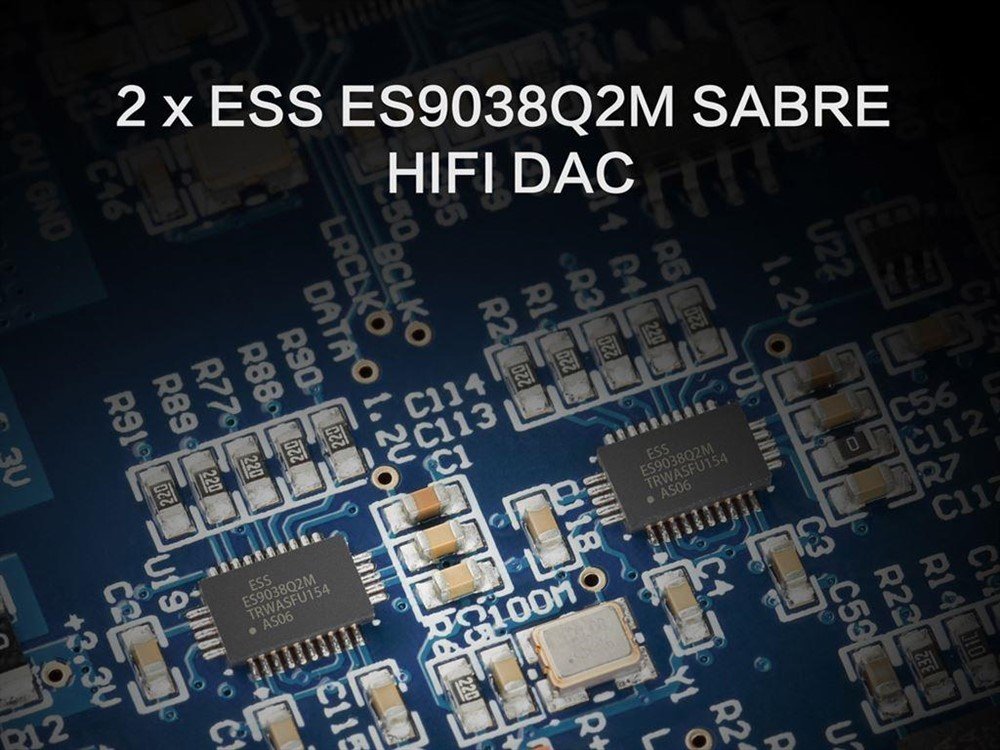 TOPPING D50S DAC 2x ES9038Q2M XMOS U208 Bluetooth 5.0 LDAC - Afbeelding 5