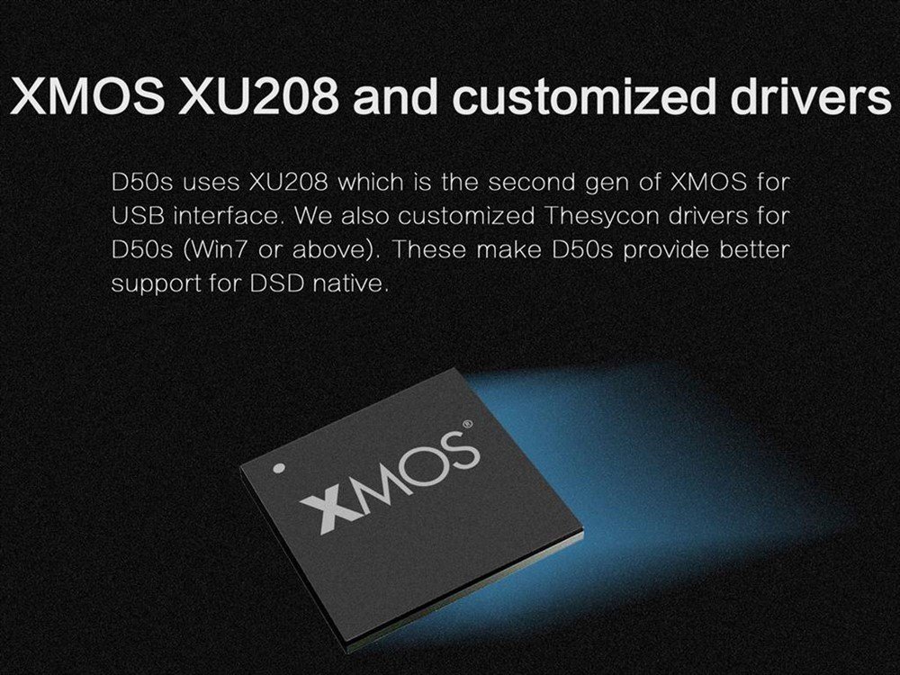TOPPING D50S DAC 2x ES9038Q2M XMOS U208 Bluetooth 5.0 LDAC - Afbeelding 7