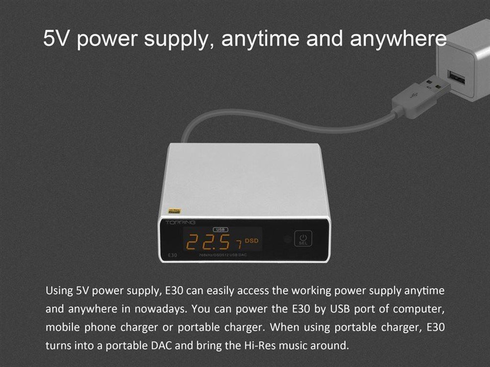TOPPING E30 Multi input PCM768 DSD512 AK4493 afstandsbedieni - Afbeelding 6
