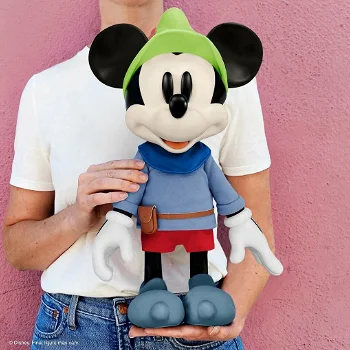 Super 7 Disney Supersize Vinyl Figure Brave Little Tailor Mickey Mouse - 0