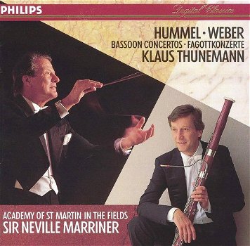 Sir Neville Marriner - Johann Nepomuk Hummel, Carl Maria von Weber, Klaus Thunemann - 0