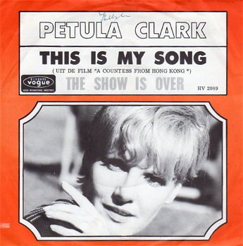 Petula Clark ‎– This Is My Song (1967) - 0