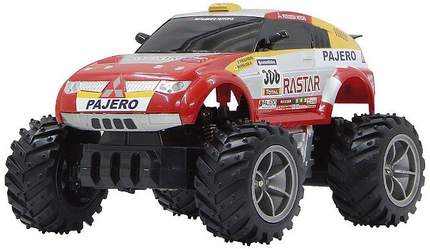 RC auto Jamara Mitsubishi Pajero Parijs Dakar 1:18 off the road - 0