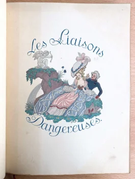 [George Barbier] Les Liaisons Dangereuses 1934 1/650 ex. - 2
