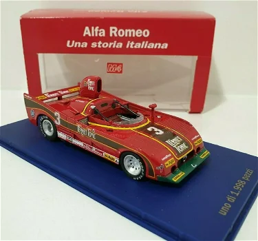 1:43 M4 Alfa Romeo 33.3 SC Turbo Monza 1977 #3 A.Merzario - 0