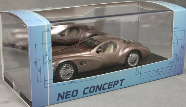 1:43 Neo 47125 Chrysler Atlantic Concept Beige Metallic 1995 - 2