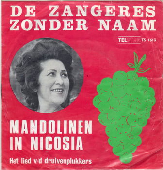 De Zangeres Zonder Naam ‎– Mandolinen In Nicosia (1972) - 0