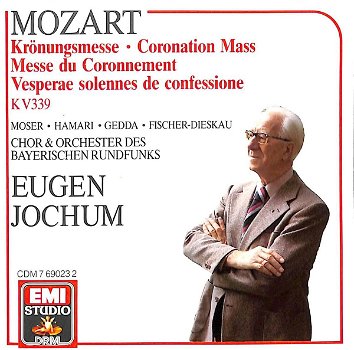 Eugen Jochum - Mozart - Moser • Hamari • Gedda • Fischer-Dieskau, Chor & Orchester Des - 0