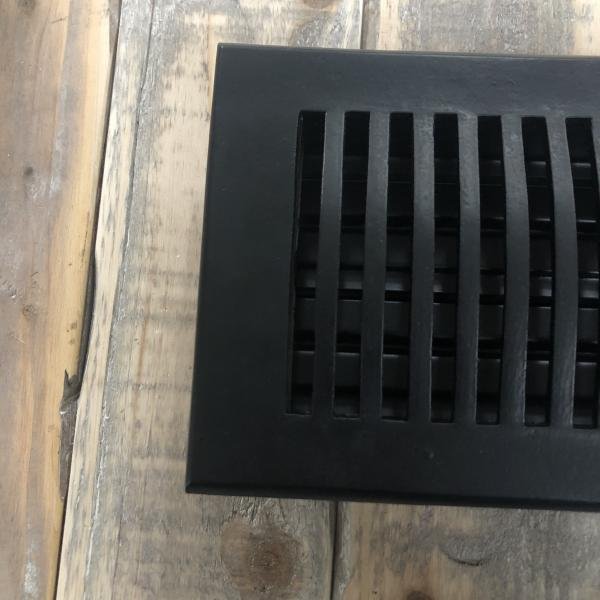 Zwart luchtrooster,ventilatierooster haard-rooster-kach - Afbeelding 3