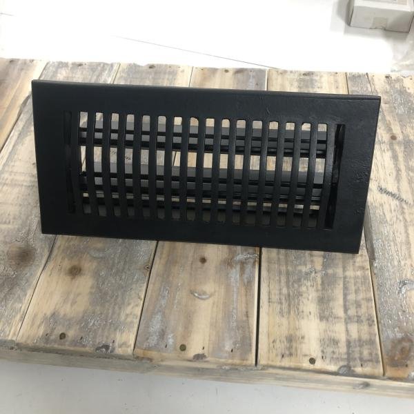 Zwart luchtrooster,ventilatierooster haard-rooster-kach - Afbeelding 5