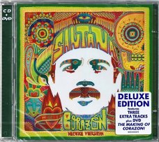 Santana ‎– Corazón  (CD & DVD) Nieuw/Gesealed