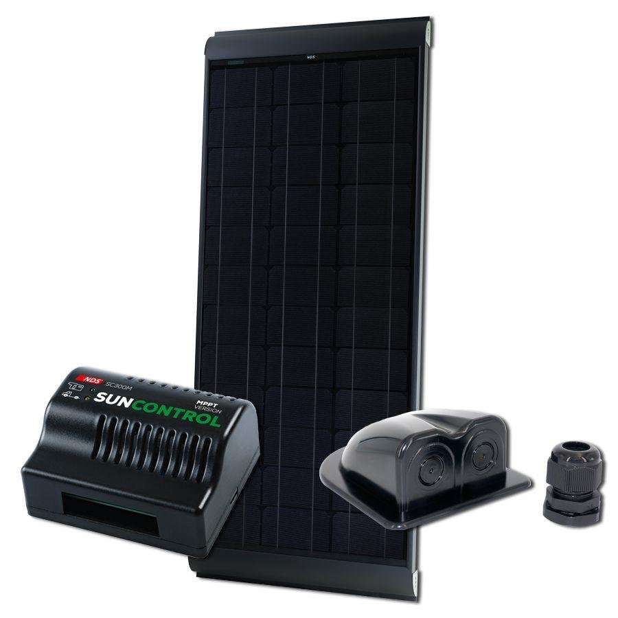 NDS BLACKSOLAR 115W Zonnepaneel SET + SC300M - nr. 1