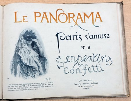 [Belle Epoque] Le Panorama – Paris s’amuse c1897 Dans Ballet - 5