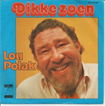 Lou Polak ‎– 'n Dikke Zoen (1977) - 0