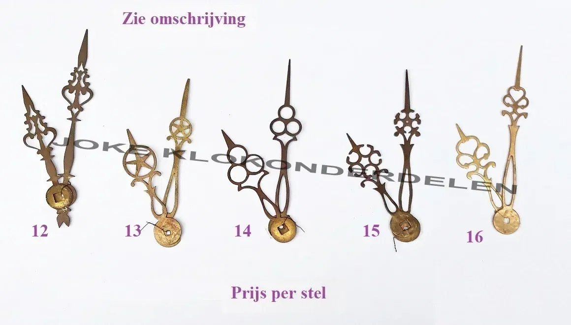 = Wijzers = comtoise = restant =44463 - nr. 1