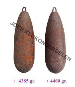 = 2 Comtoise gewichten =45031