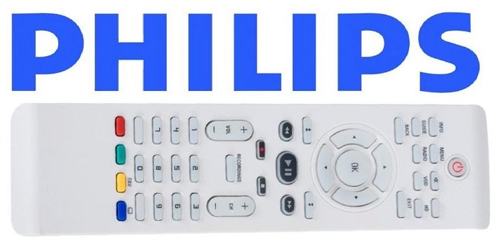 Philips DSR7141/ 7121 / 8121 / M7 SAT801 & DSR8141 afstandsbediening - 0