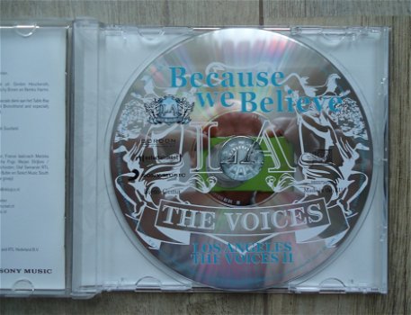Originele CD Because We Believe van Los Angeles, The Voices. - 5