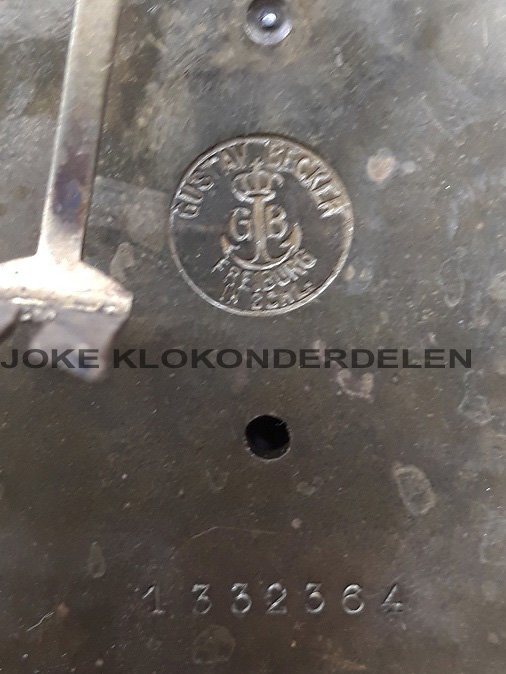 = Uurwerk = Gustav Becker =45220 - Afbeelding 5