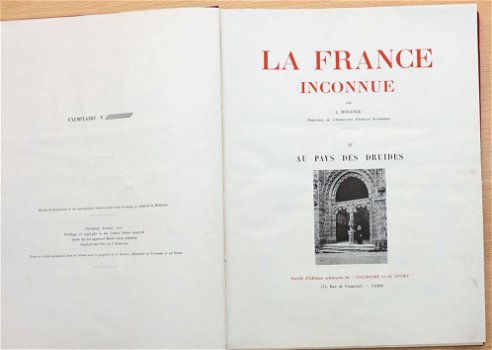 [Bretagne] La France Inconnue – IV Au Pays des Druides 1912 - 2