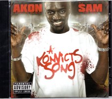 Akon, DJ Sam The Man ‎– A Konvicts Song  (CD) Nieuw/Gesealed