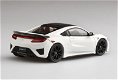 1:43 TrueScale TSM Honda NSX 2017 RHD 130R White - 3 - Thumbnail