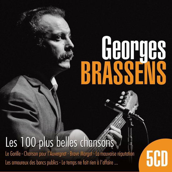 Georges Brassens – Les 100 Plus Belles Chansons (5 CD) Nieuw/Gesealed - nr. 1