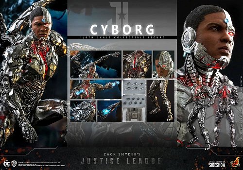 Hot Toys Zack Snyder's Justice League Cyborg TMS057 - 6