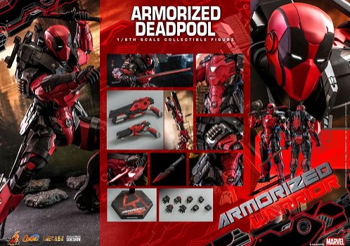 Hot Toys Armorized Deadpool CMS09D42 - 0