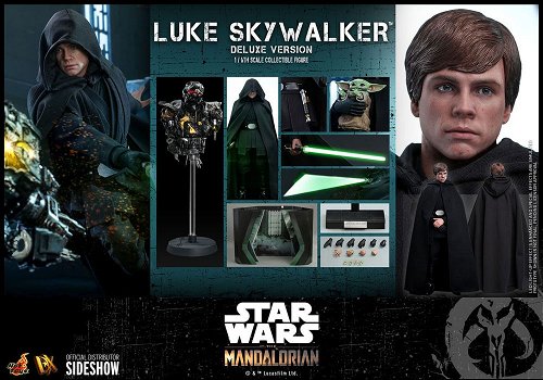 Hot Toys The Mandalorian Luke Skywalker Deluxe DX23 - 0