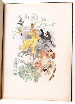 Jules Chéret 1894 La Fée du Rocher 1/100 ex Belle Epoque - 0