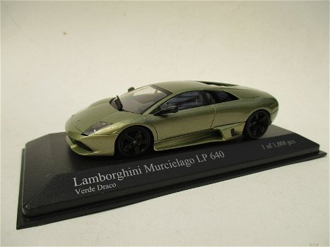 1:43 Minichamps 400103921 Lamborghini Murciélago LP640 2006 verde draco 1v1008 - 0