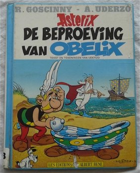 Strip Boek, ASTERIX en OBELIX, De Beproeving Van Obelix, Nr.30, Les Editions Albert Rene, 1996. - 0
