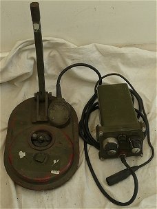 Mijn Detector / Mine Detector, type: No.4 C, Engels / UK, jaren'60/'70/'80.(Nr.2)