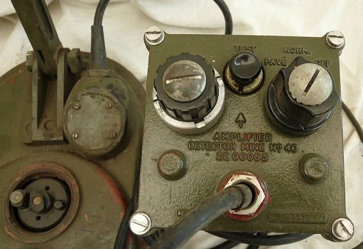 Mijn Detector / Mine Detector, type: No.4 C, Engels / UK, jaren'60/'70/'80.(Nr.2) - 1