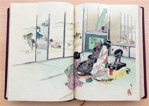 [Reliure] Fables Choisies de Florian [1895] Japanse illustr. - 3