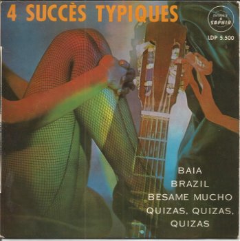 Orchestre Luis Valino, Carola ‎– 4 Succès Typiques - 0