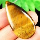 35x18x7mmF35132 Natural Yellow Tiger Eye Gem druppelvormige kettinghanger