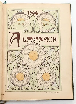 [Henri Caruchet] Almanach 1900 - 1 van 30 ex sur Japon - 0