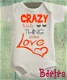 Babyromper met korte mouw - Crazy little Thing Called Love - 0 - Thumbnail