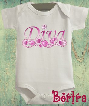 Babyromper met korte mouw - Diva - 0