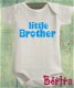 Babyromper met korte mouw - Little Brother - 0 - Thumbnail