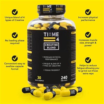 TIME 4 CREATINE BLEND (CAPSULES) - 2