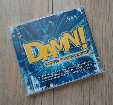 De originele dubbel-CD DAMN! 100% Dancehits van Digidance. - 4