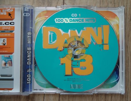 De originele dubbel-CD DAMN! 13 100% Dancehits van Digidance - 7